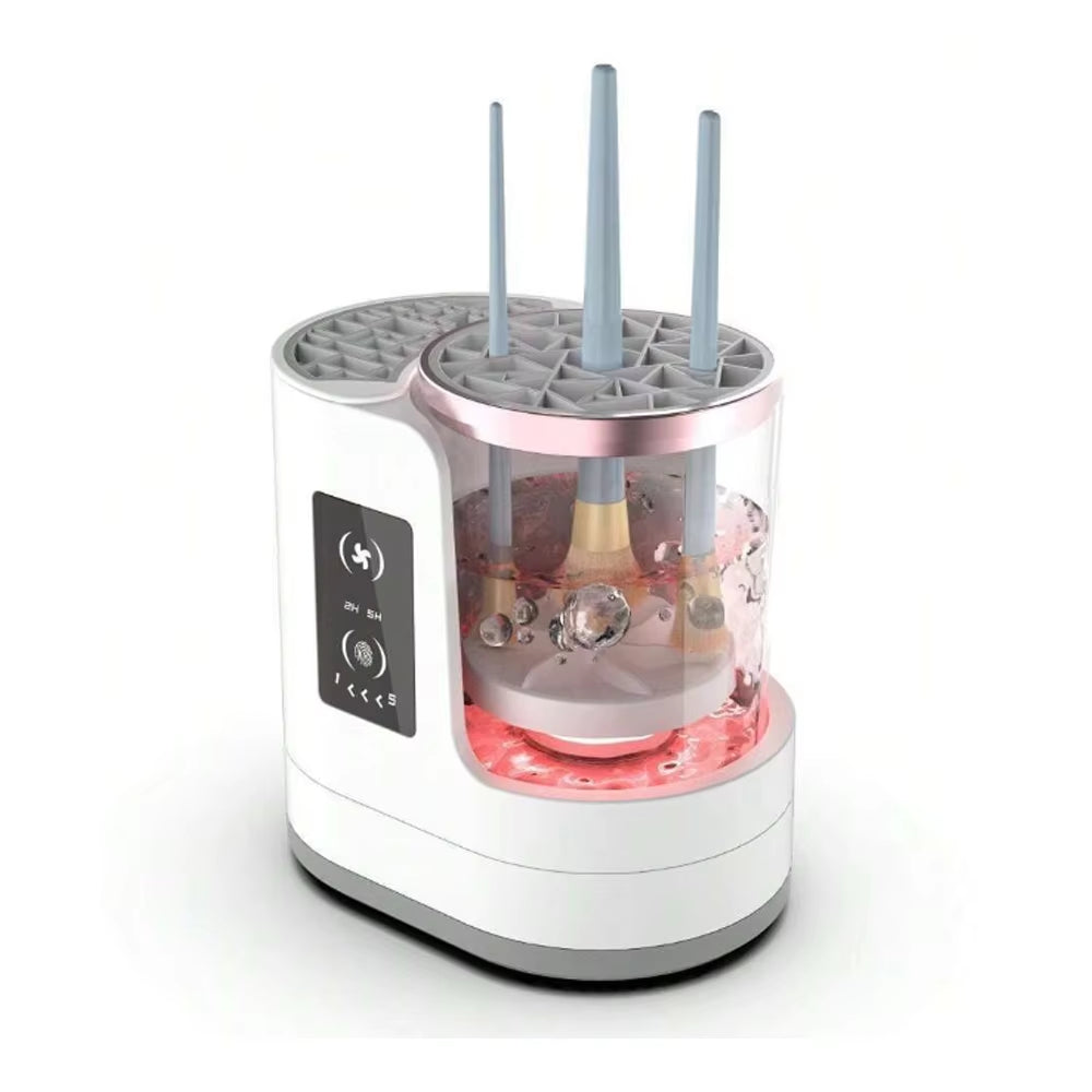 Valentine'S Day Gift, a Ladies' Exclusive Electric Makeup Brush Cleaner, a Cleaning Tool for Makeup Brushes and Foundation.